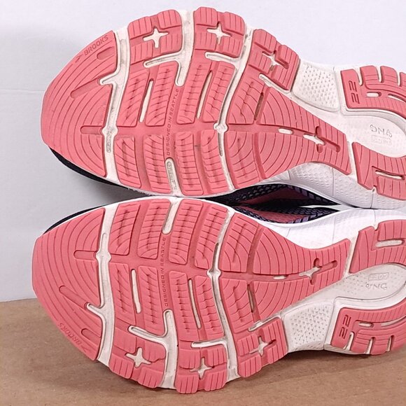 Brooks Adrenaline GTS 22 Athletic Shoes Women 9 B Black 1203531B080 Running - Picture 11 of 14